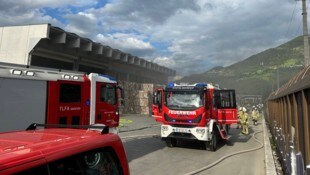 Mehrere Feuerwehren aus der Region rückten an.