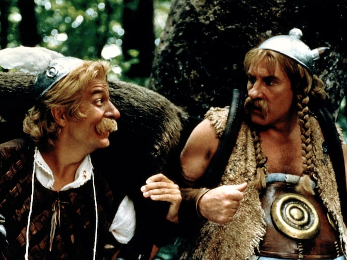 Christian Clavier & Gerard Depardieu in „ Asterix und Obelix gegen Caesar „