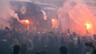 Anfang April sollen zwei Sturm-Fans auf Rapid-Anhänger losgegangen sein.