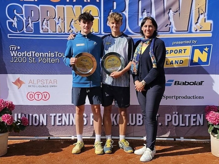 Doppel-Triumphatoren: Bastian Berenz und Gabriel Niedermayr.