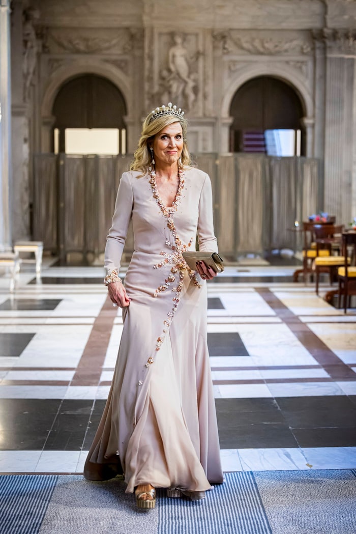 Máxima beim Galadinner für das Diplomatische Corps in Amsterdam