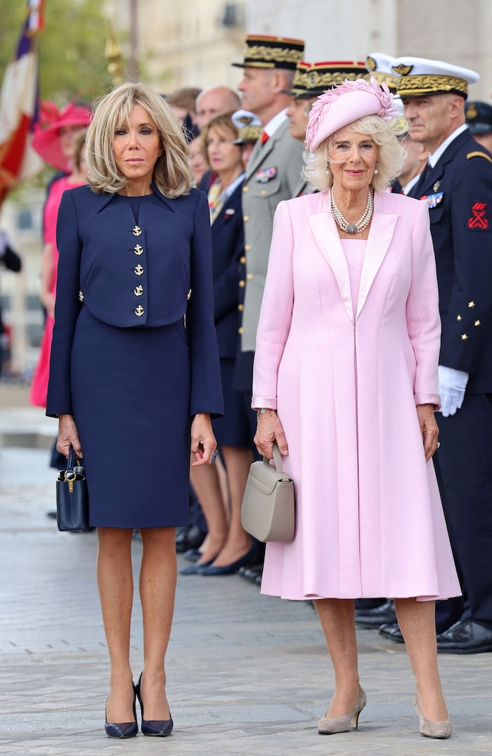 Brigitte Macron und Königin Camilla