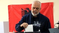 Albaniens Ministerpräsident Edi Rama (Bild: EPA/STRINGER)