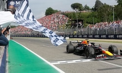 Max Verstappen sicherte sich 2024 den Sieg in Imola.