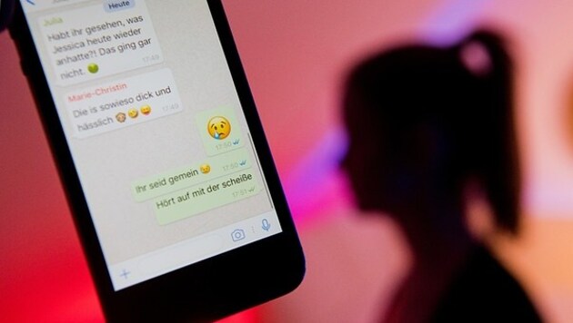 Nachrichten wie diese müssen viele Jugendliche ertragen.