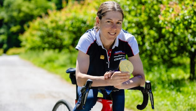 Rad-Olympiasiegerin Anna Kiesenhofer hat eine ganz bewusste Entscheidung getroffen.