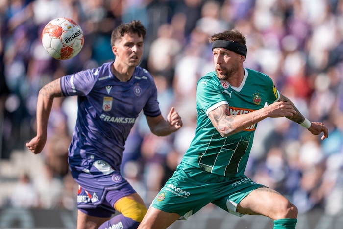 Guido Burgstaller noch am vergangenen Sonntag im Wiener Derby