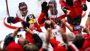 Österreich durfte gegen die Slowakei jubeln (Bild: Krone KREATIV/GEPA pictures)