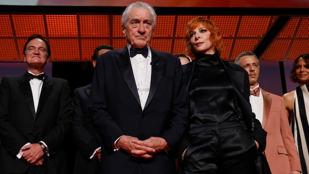 Robert De Niro teilte bei der Eröffnung der Filmfestspiele von Cannes gegen US-Präsident Trump aus. (Bild: AP/Photo by Joel C Ryan/Invision)