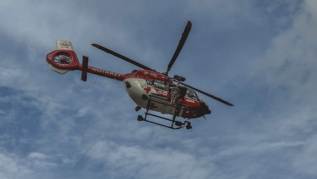 Das Team des Rettungshelikopters RK1 brachte den Buben ins Krankenhaus nach Spittal