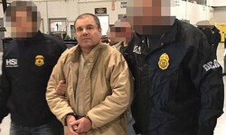 Joaquín „El Chapo“ Guzmán bei seiner Auslieferung in die USA im Jahr 2017