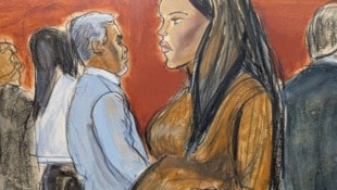 Cassie Ventura schilderte vor Gericht die Misshandlungen ihres Ex, Sean „Diddy“ Combs. Und erklärte, der Musikstar habe sie zum Sex mit fremden Männern gezwungen. (Bild: AP/Elizabeth Williams)