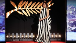 Halle Berry scheiterte an neuer Kleiderordnung in Cannes ... (Bild: AFP/SAMEER AL-DOUMY)