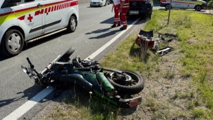 Im Bereich einer Kreuzung kam es zum Crash.