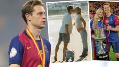 Frenkie de Jong und Partnerin Mikky Kiemeney erwarten ihr zweites Kind. 