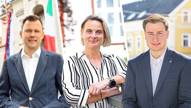 Daniel Kos, Bettina Bauernhofer und Volkart Kienzl
