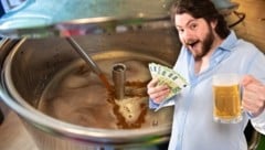 Wer selbst daheim Bier braut, kann bei bestimmten Sorten viel Geld sparen.