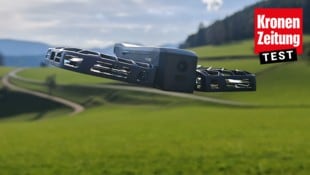 Klein, leicht und einfach zu bedienen: die HoverAir X1 ProMax (Bild: Sebastian Räuchle)