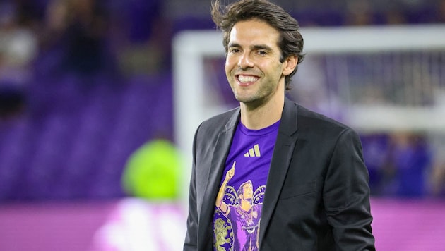 Kaka wirkt auch acht Jahre nach seinem Karriereende noch sehr fit.