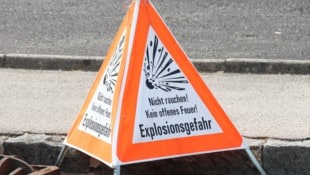 Im Bereich der Gasaustrittsstelle bestand akute Explosionsgefahr.