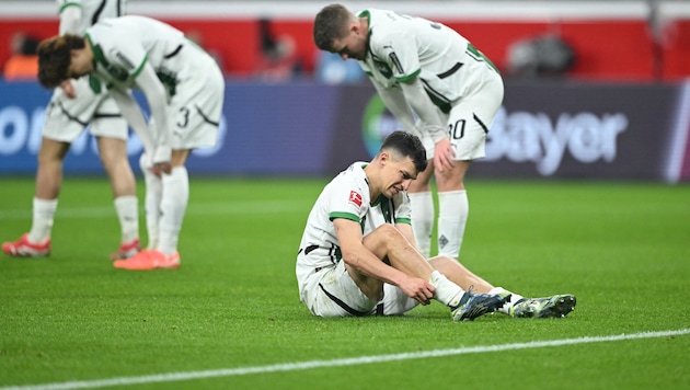 Stefan Lainer (vorne) und Borussia Mönchengladbach gehen künftig wohl getrennte Wege. 