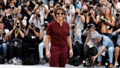 Tom Cruise im Blitzlichtgewitter der Fotografen in Cannes