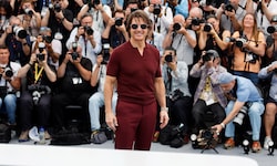 Tom Cruise im Blitzlichtgewitter der Fotografen in Cannes
