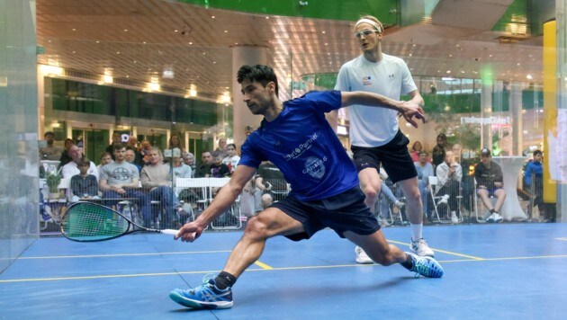 Aqeel Rehman schied daheim im Semifinale aus. (Bild: Tröster Andreas)