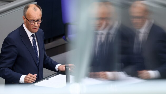 Der deutsche Bundeskanzler Friedrich Merz