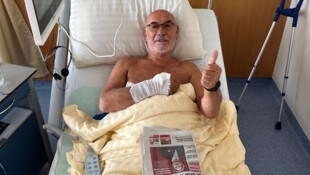 Otto Retzer nach der OP in Klagenfurt zur Krone: „Die Krankenschwestern können es gar nicht ...