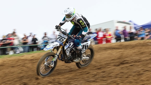 Der Unfall passierte bei einer Motocrossfahrt (Symbolbild)