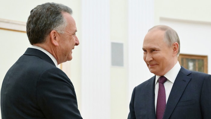 US-Sondergesandter Steve Witkoff und Russlands Präsident Wladimir Putin