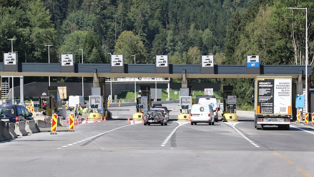 Auch die Mautstelle des Gleinalmtunnels liegt auf dem aktuell gesperrten Abschnitt der A9 (Symbolbild) 
