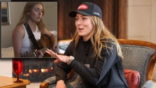 Auch musikalisch hat‘s Mikaela Shiffrin drauf. (Bild: GEPA)