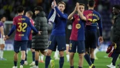 Frenkie de Jong (l.) und Gavi (Bild: APA/AFP)