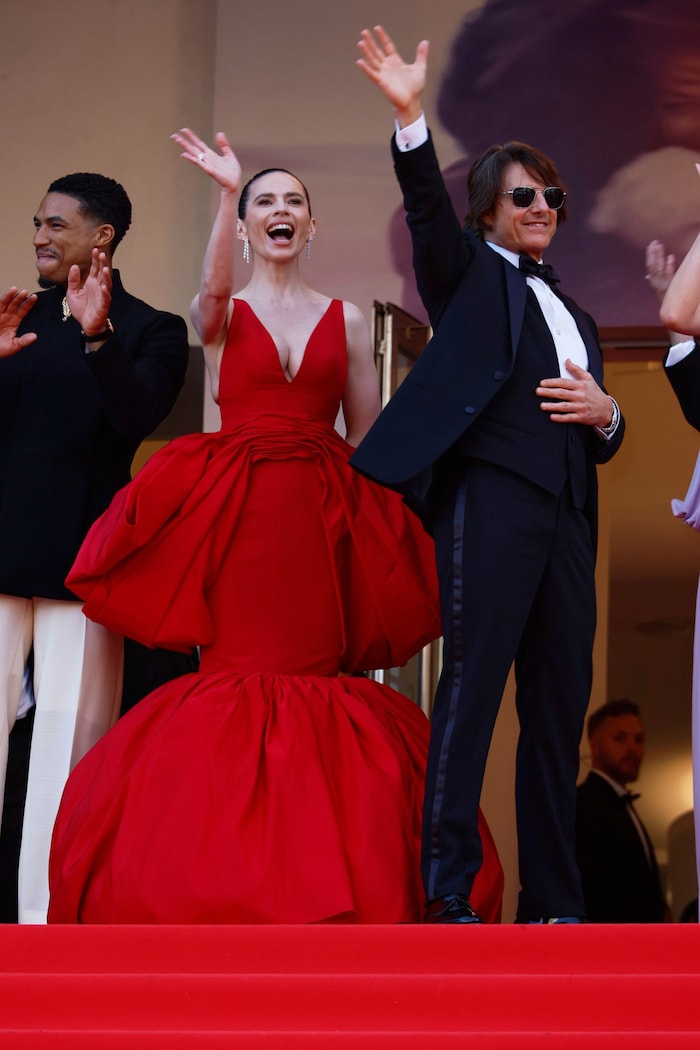 Greg Tarzan Davis, Hayley Atwell, Tom Cruise