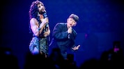 Conchita und JJ waren in Basel bereits gemeinsam auf der Bühne: Die ESC-Ikone ist von einem Sieg unseres jungen Starters felsenfest überzeugt. (Bild: ORF / FIRST LOOK)