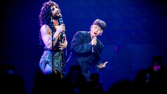 Conchita und JJ waren in Basel bereits gemeinsam auf der Bühne: Die ESC-Ikone ist von einem Sieg unseres jungen Starters felsenfest überzeugt. (Bild: ORF / FIRST LOOK)