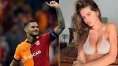 Mauro Icardi und Maria Eugenia Suarez haben sich verlobt. (Bild: AFP/APA/Yasin AKGUL, Instagram/sangrejaponesa)