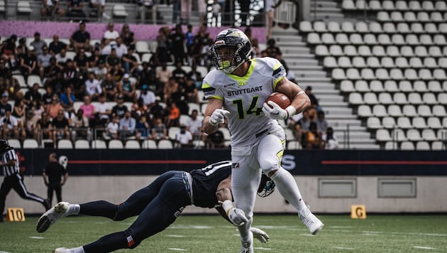 Kehrt nach fünf Jahren nach Wien zurück: Yannick Mayr (re.) von den Vienna Vikings.