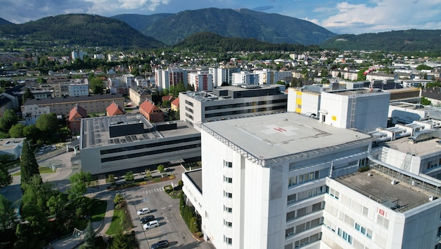 Der Hubschrauberlandeplatz beim LKH Villach wird saniert.