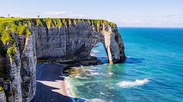 Die Felsen von Étretat in der Normandie. (Bild: MangAllyPop)