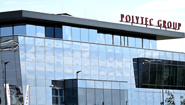 Die Polytec-Zentrale in Hörsching (Oberösterreich).