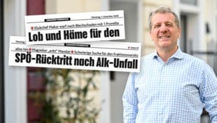 Selbstbewusst und erfolgshungrig: Christian Makor sprach mit der „Krone“, wie es genau zu seinem Parkschaden und dem darauffolgenden Rücktritt kam. (Bild: Krone KREATIV/Markus Wenzel/Krone)