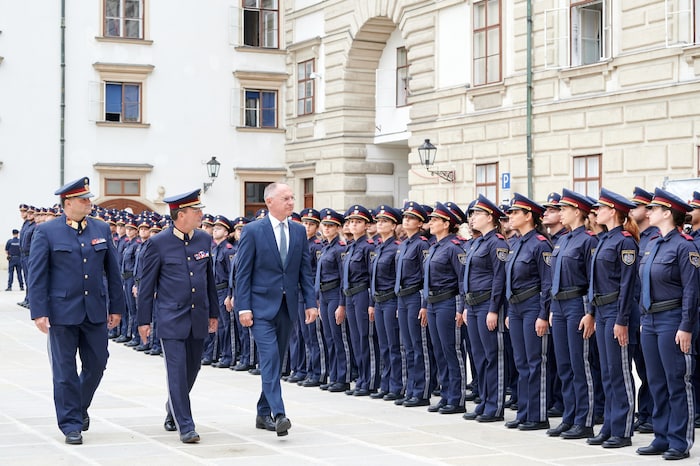Die Polizei hat einen Höchststand an Personal.
