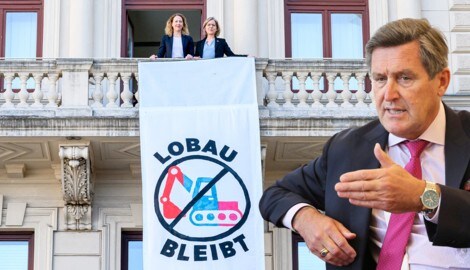Die Grünen machen gegen den Tunnel mobil. Minister Hanke will es umsetzen und lässt intern recherchieren. (Bild: Krone KREATIV/MAX SLOVENCIK, Zwefo)
