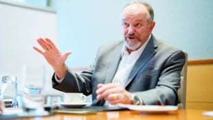 Oberbefehlshaber aller NATO-Truppen von 2013 bis 2016 und erklärter Putin-Kritiker: Vier-Sterne- General Philip Breedlove im „Krone“-Gespräch (Bild: Eva Manhart)