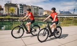 Schon jetzt setzten viele E-Biker freiwillig einen Helm auf – eine Helmpflicht würde nur ...