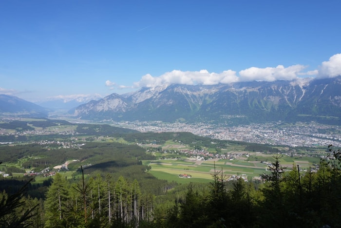 Während der Tour liegt unter anderem Innsbruck zu Füßen.