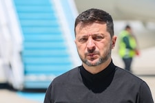 Selenskyj konnte zeigen, dass er gewillt gewesen wäre, persönlich zu verhandeln. (Bild: AFP/ADEM ALTAN)